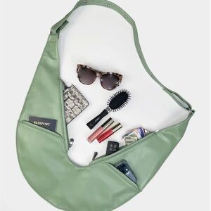 NWT Sash bag faux leather in Manzanita